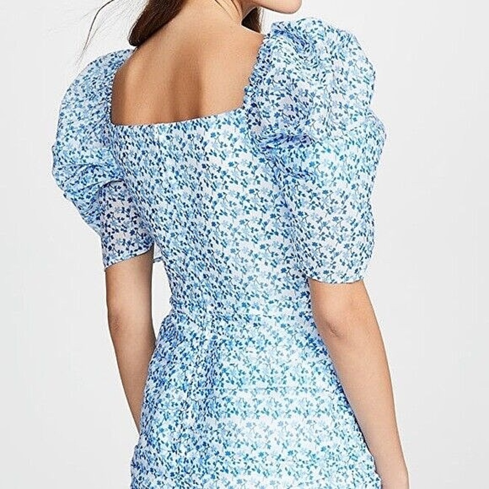 Floral Blue Dress - Picture 4 of 7